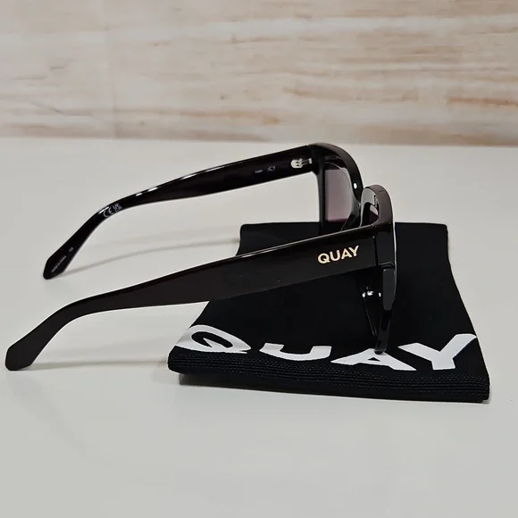 Quay Icy Espresso Brown Sunglasses - Picture 9 of 12